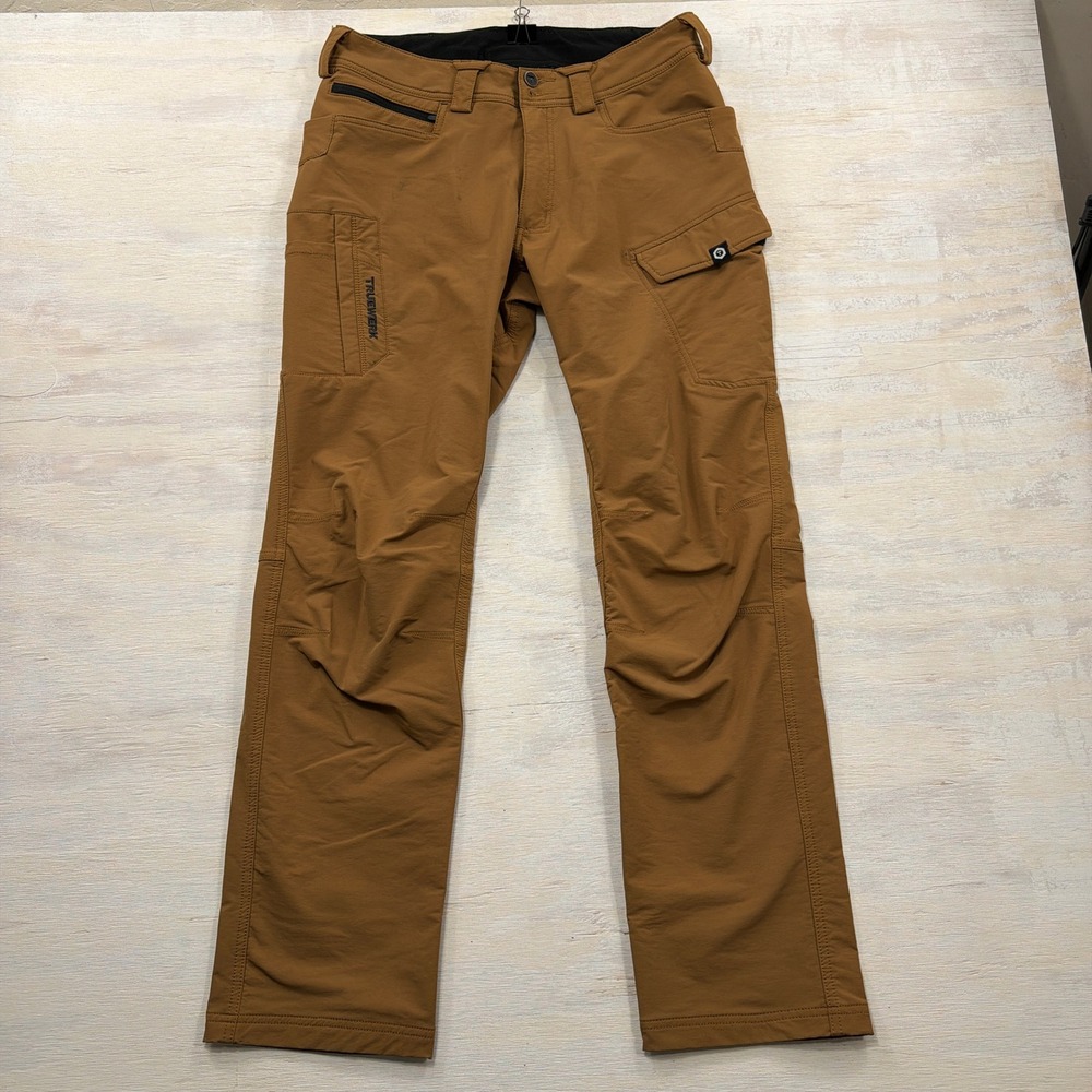 Truewerk T2 Werkpant 32x32 Technical Utility Cargo Work Pants Brown Mens